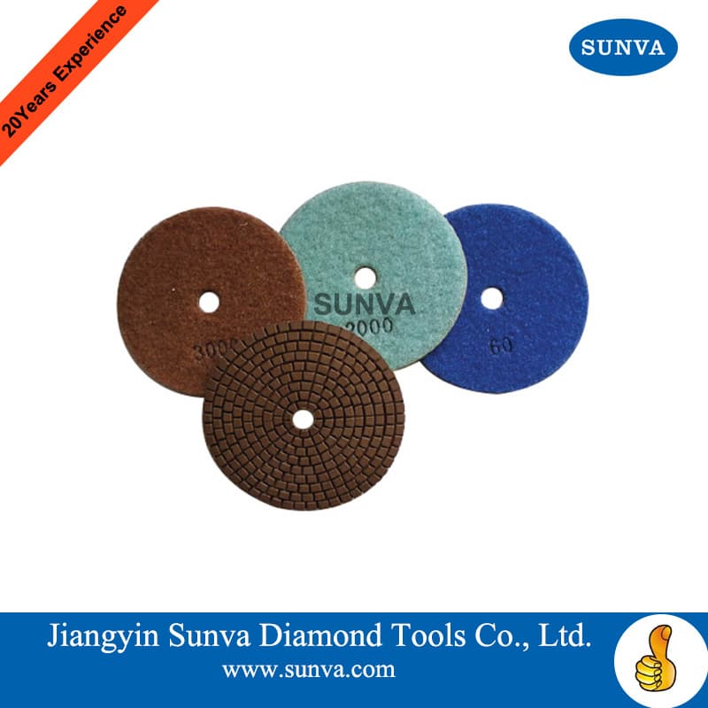 SUNVA Resin Bonded Soft Polishing Pads_Abrasive Tools